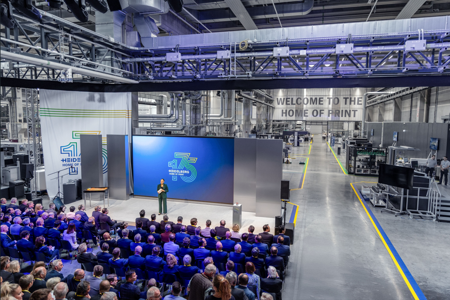 En su 175 aniversario, Heidelberg inaugura su mega showroom Home of Print.